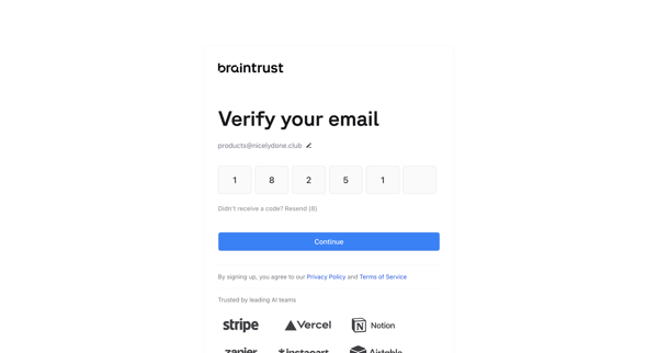 Braintrust - Ship LLM products that work screen