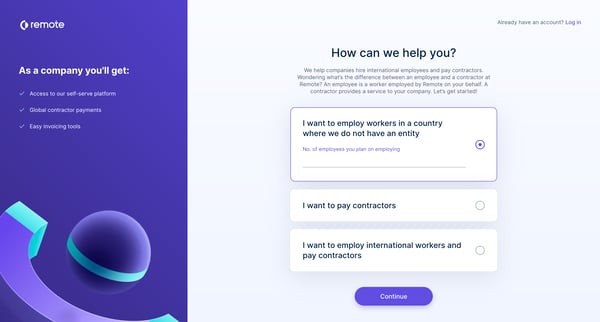 How can we help you | Remote from Remote