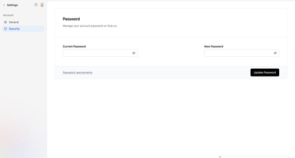 Dub.co - Link Management for Modern Marketing Teams screen