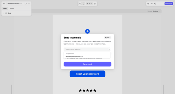 Editor — Tabular screen
