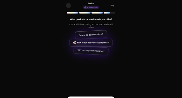 Beside | Join - Beside screen