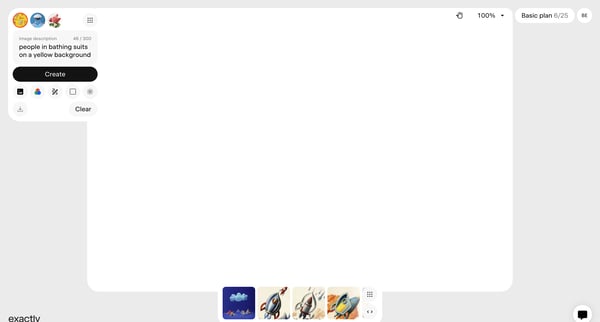 Exactly.ai screen