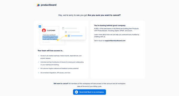 Productboard screen