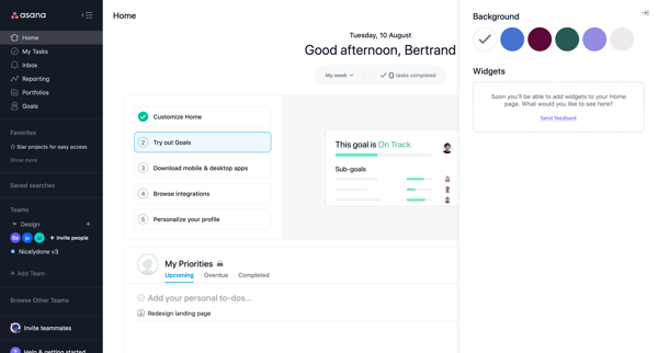 Home - Asana from Asana
