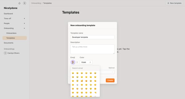 Onboarding templates | Aboard from Aboard