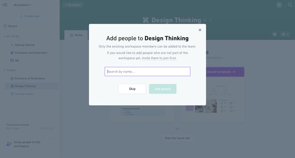 Design Thinking from Whimsical