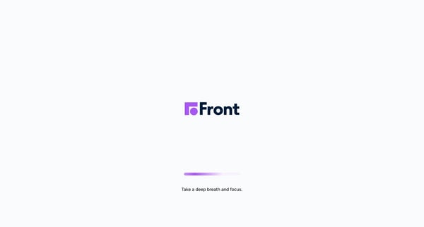 Front screen