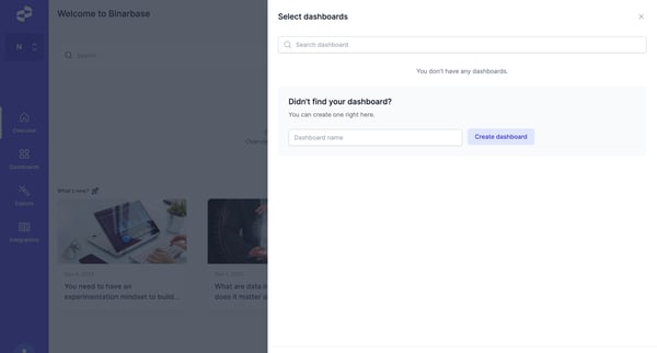 BinarBase for seamless analysis screen