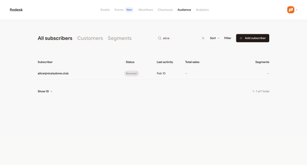 Subscribers | Flodesk from Flodesk