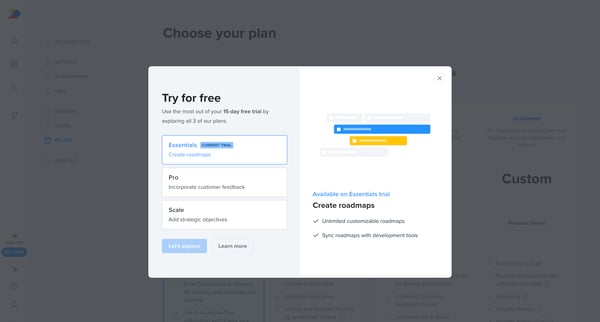 Productboard screen