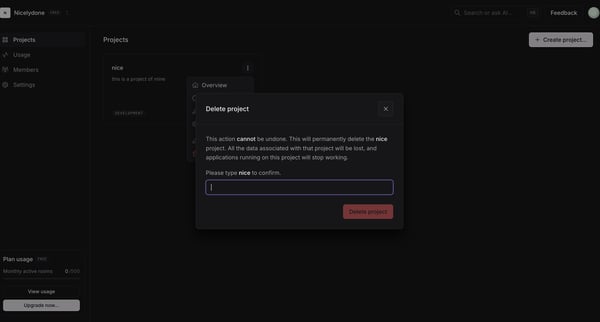 Nicelydone | Overview screen
