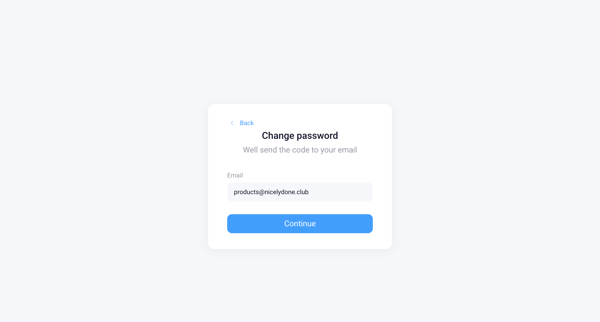 Orchestra - Login screen