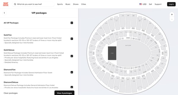 Beck Tickets Inglewood Kia Forum - Aug 7, 2023 at 545pm | SeatGeek screen