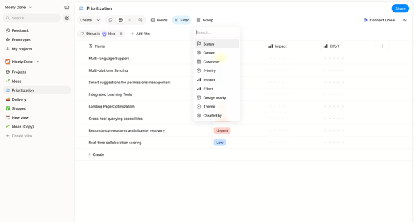 Nicely Done » Prioritization from Alloy
