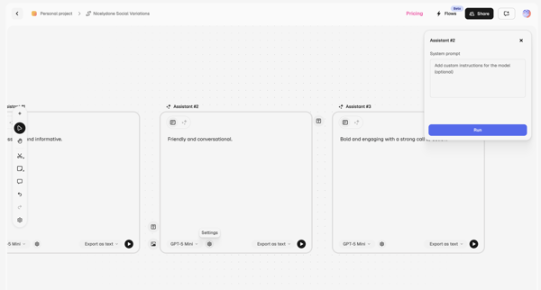 Nicelydone Social Variations - Spaces | Magnific AI screen