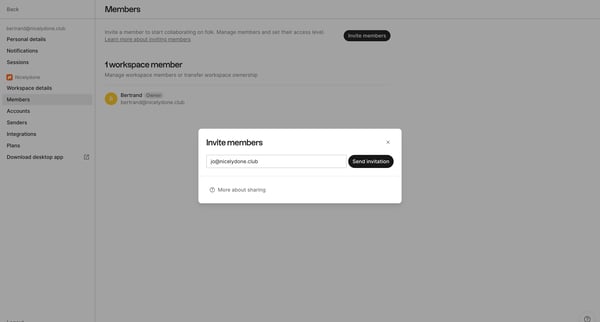 folk - app screen