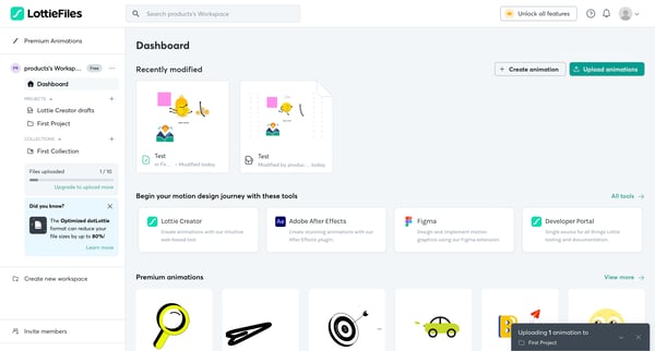 LottieFiles Platform from Lottie
