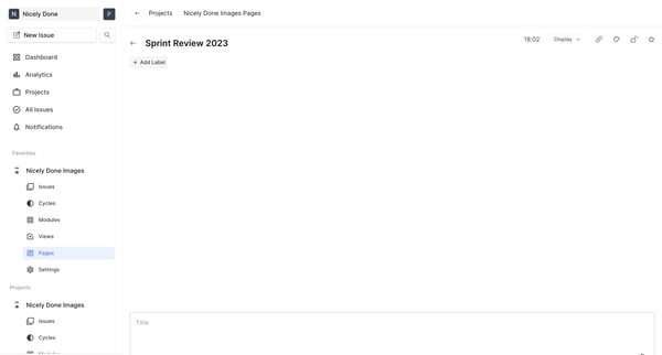 Plane | Simple, extensible, open-source project management tool. from Plane