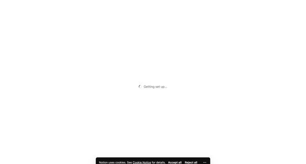 Your connected workspace for wiki, docs & projects | Notion screen