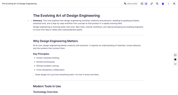 Fabric | The Evolving Art of Design Engineering screen