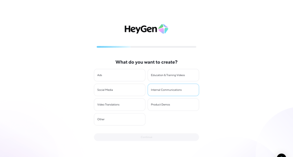 HeyGen - AI Spokesperson Video Creator screen
