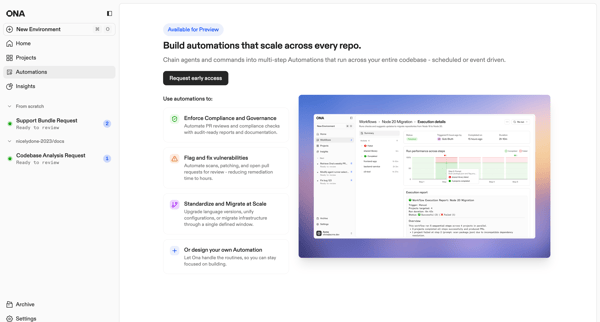 Automations | Ona screen