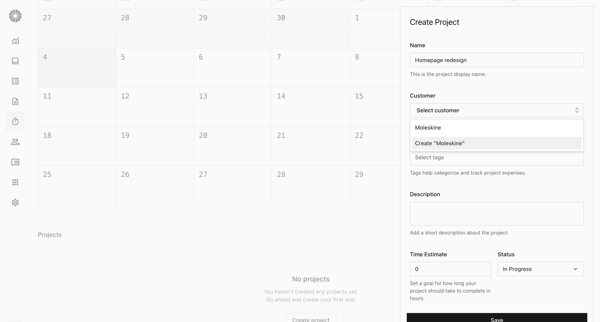 Tracker | Midday screen
