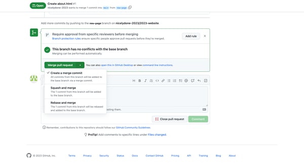 Create about.html by nicelydone-2023 · Pull Request 1 · nicelydon screen