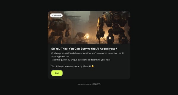 So You Think You Can Survive the AI Apocalypse screen