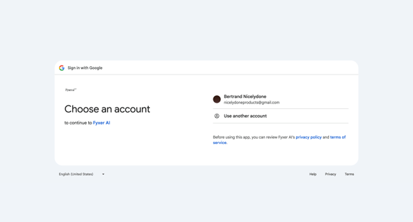 Sign in - Google Accounts screen