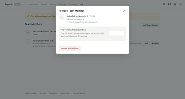 Team Members | AngelList Invest from Angellist