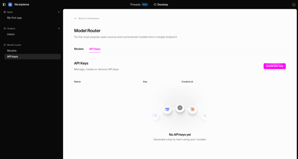 Hypermode – The AI development platform screen