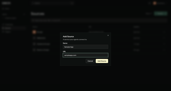 Deck Console screen