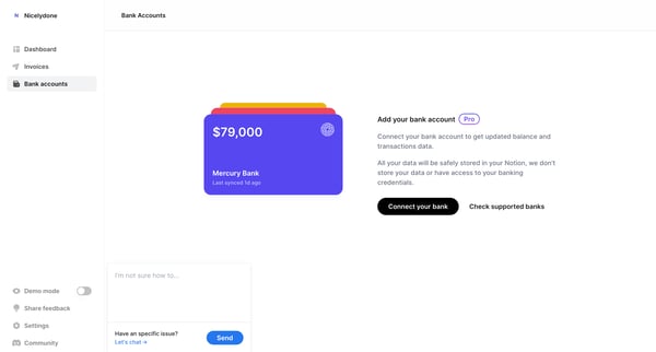 Bank - magic beans screen