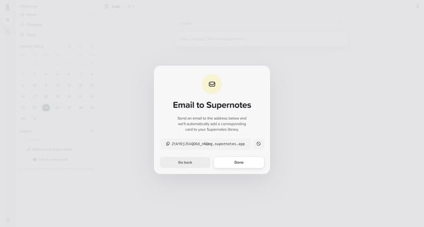 Junk | Supernotes screen