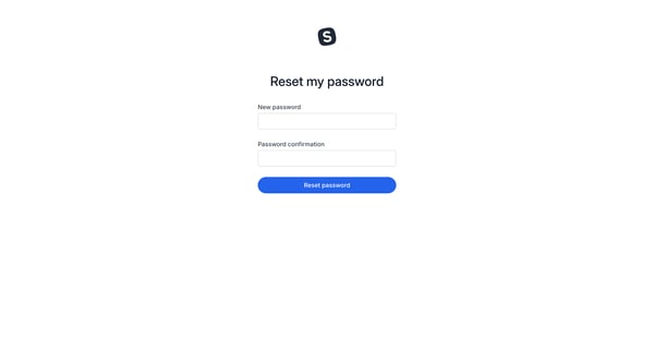 Reset my password from SavvyCal