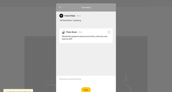 Vedad Siljak - Explore screen