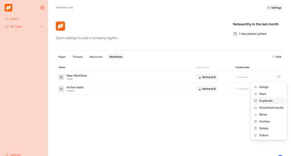 Settings · Qatalog screen