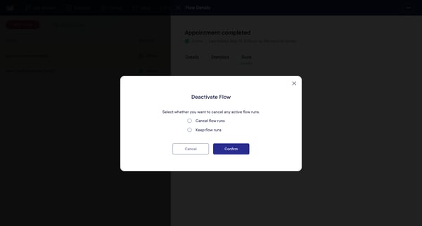 Mangomint App screen
