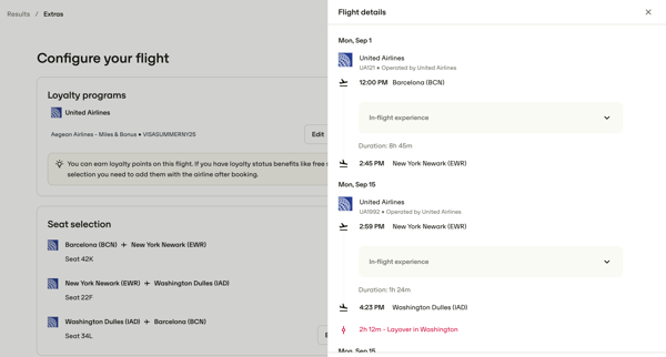 TravelPerk screen