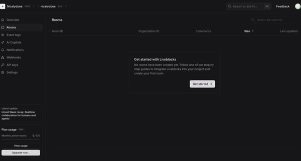 nicelydone (Development) | nicelydone (Development) | Rooms from Liveblocks