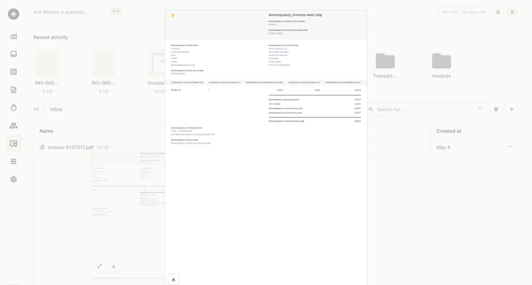Vault | Midday screen