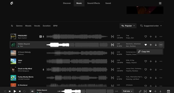 Now Trending Playlist | Epidemic Sound from Epidemic Sound