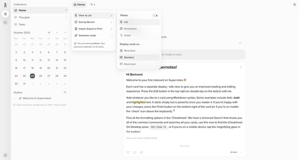 Home | Supernotes from Supernotes