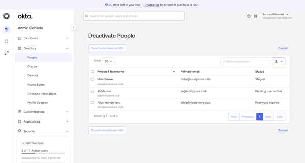 nicelydone-trial-5676070 - Deactivate People screen