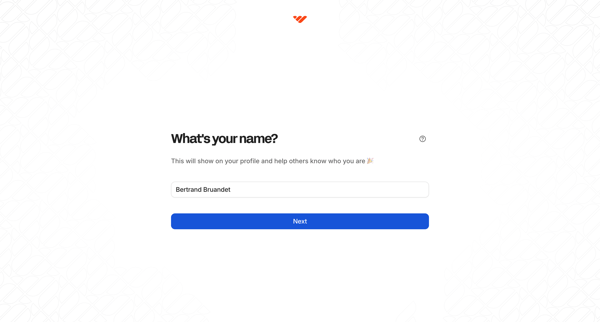 Home | Whop screen