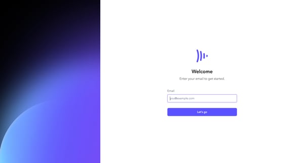 Login - Frame.io screen