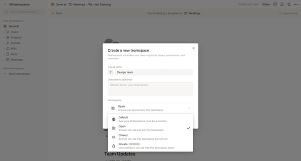 Notion - Log in screen