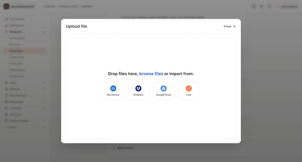 Kajabi - admincoaching_programssessions1293986edit screen