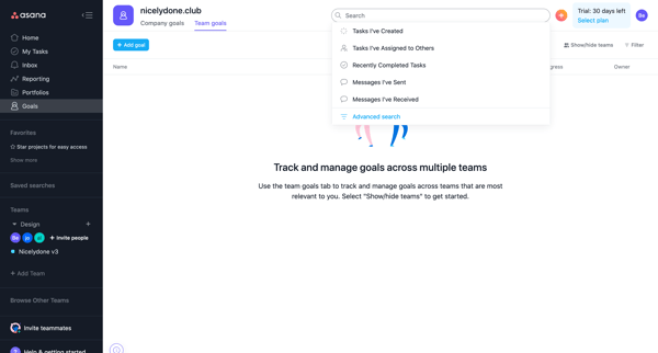 nicelydone.club - Asana from Asana